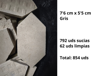 Piezas originales de mosaico de Nolla