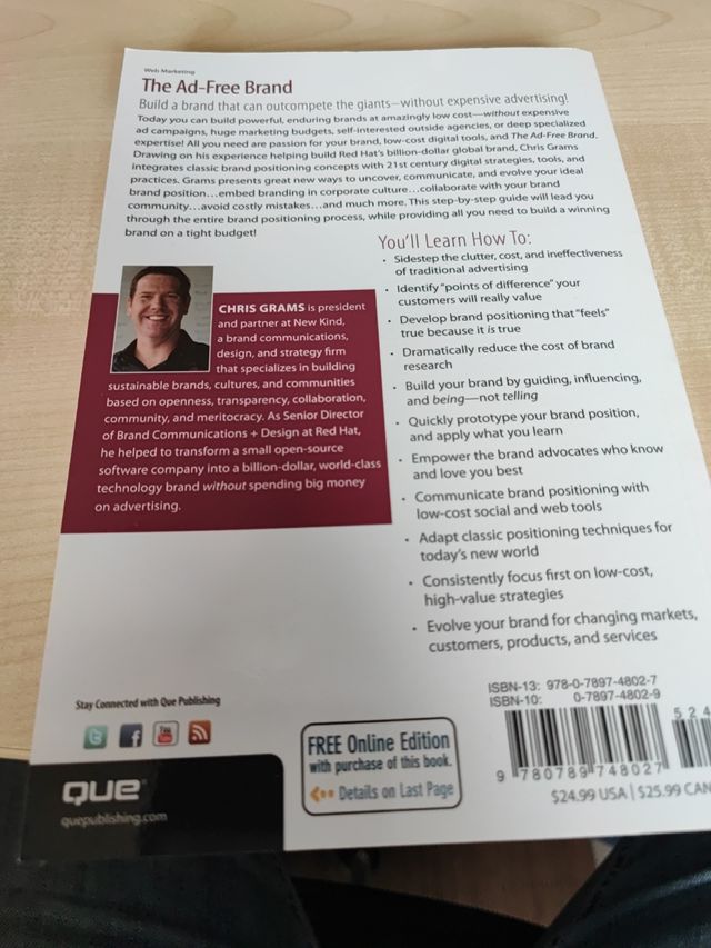 Ad-Free Brand, The: Secrets to Building Successful Brands in a Digital World: Secrets to Building Successful Brands in a Digital World (Que Biz-Tech)
