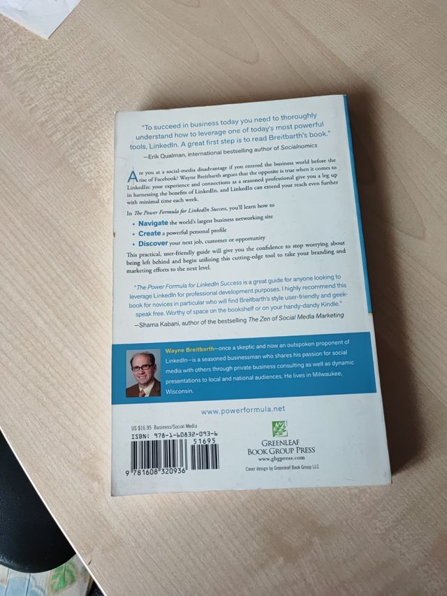 The Power Formula for Linkedin Success: Kick-start Your Business, Brand, and Job Search