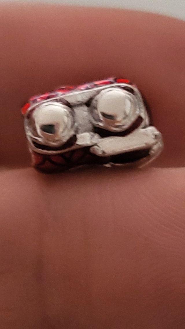 Charm plata dragón chino