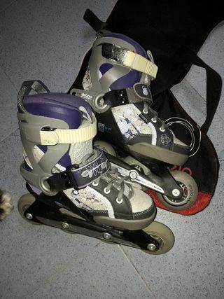 Patines en Linea Diabolo jr Oxelo