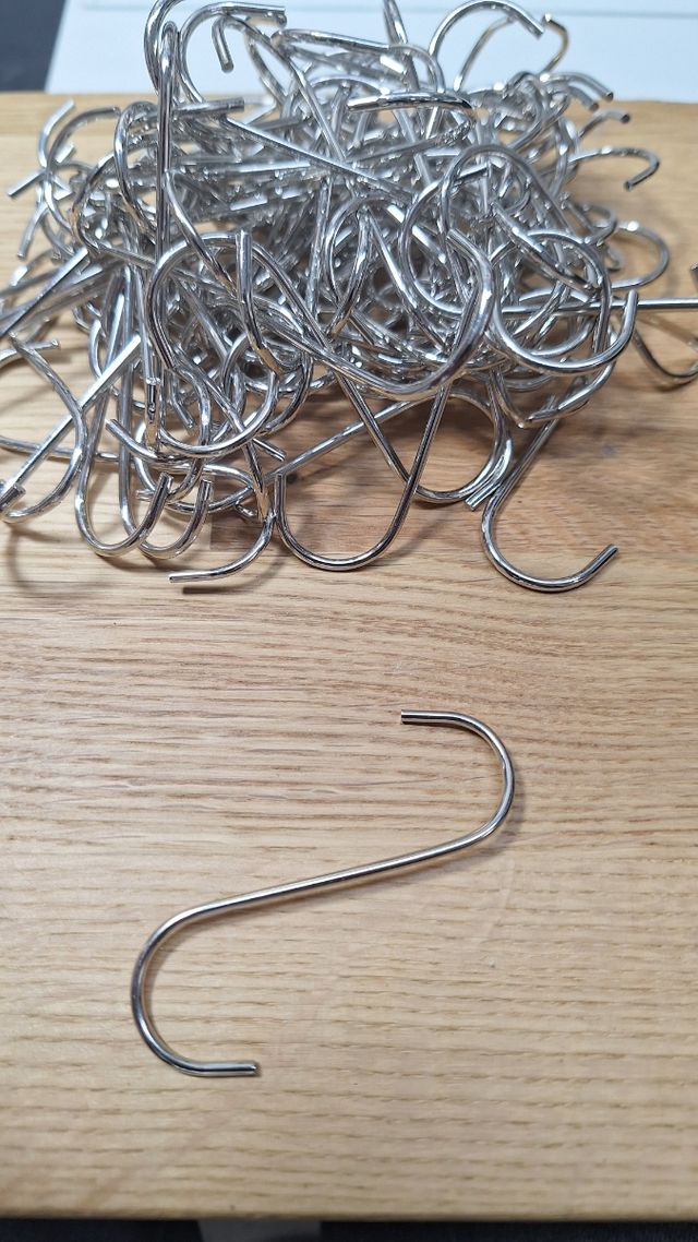 Ganchos acero cromado