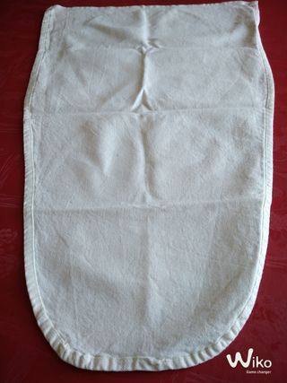 Pannolone vintage in cotone biancopanna