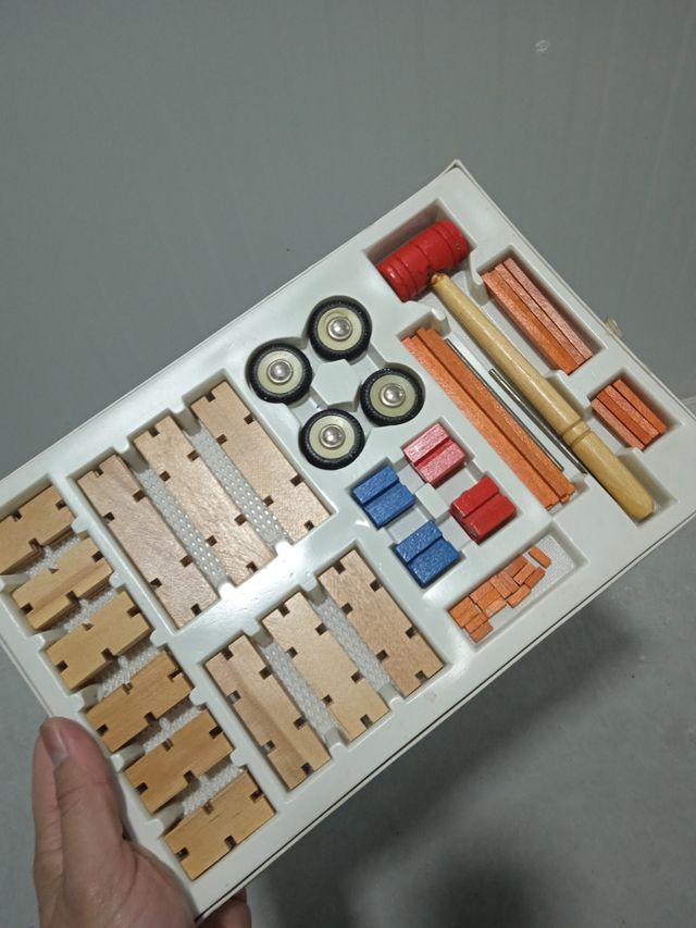 Juego de construcción antiguo