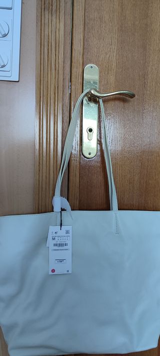 Bolso Schoppe piel Zara 