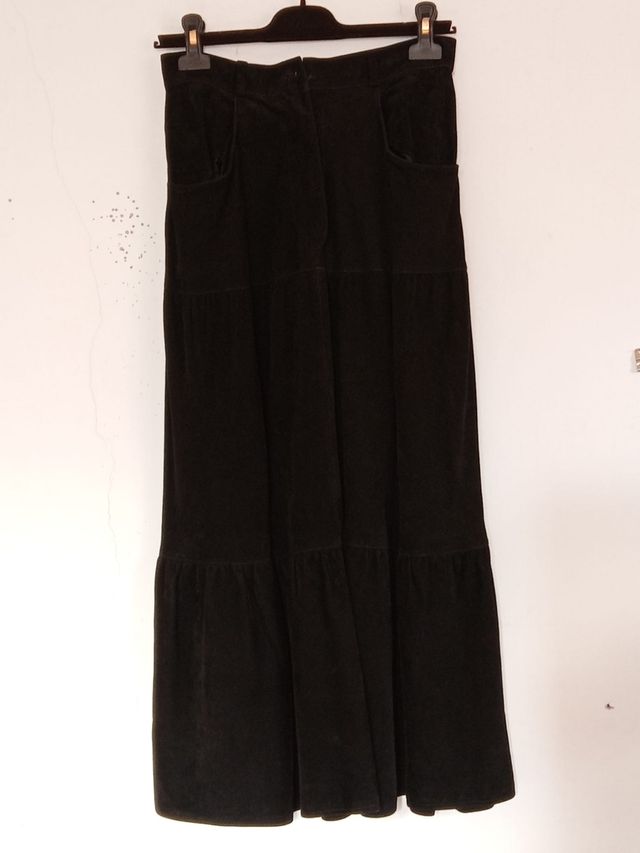 Gonna lunga pelle Blumarine vintage