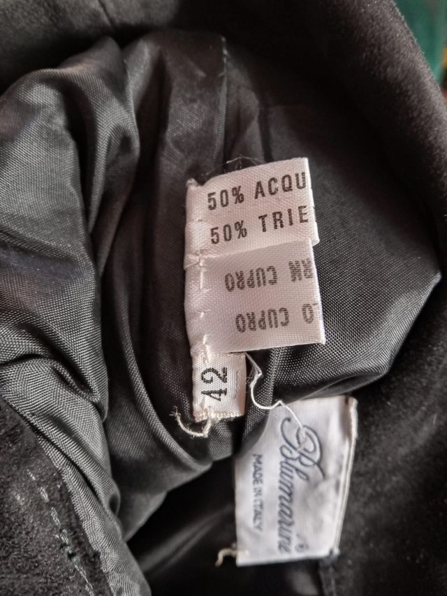 Gonna lunga pelle Blumarine vintage