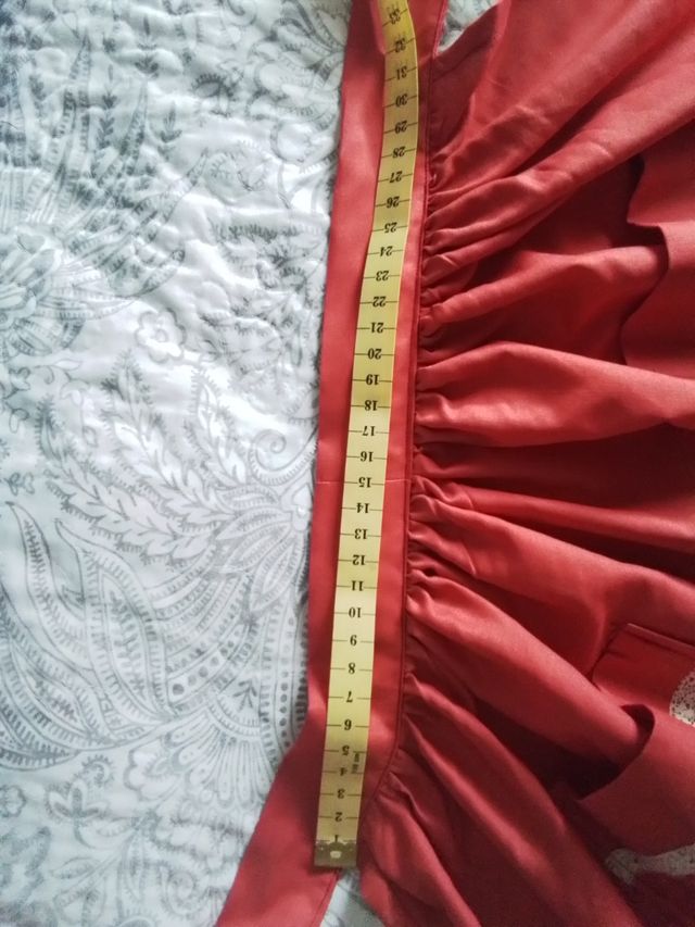 Traje baturra aldeana, DELANTAL, niña 2-3 años