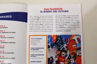 Daltanious Robot Del Futuro 12 Riviste Completa