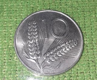 Moneta da lire 10 del 1977