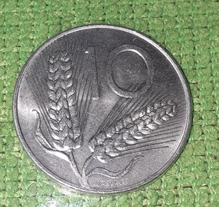 Moneta da lire 10 del 1977