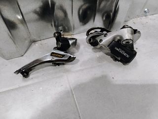 Desviador delantero y trasero Shimano