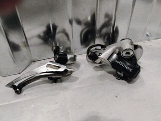 Desviador delantero y trasero Shimano