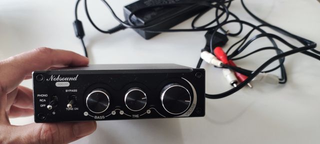 Amplificador tocadiscos