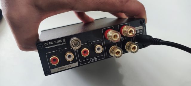 Amplificador tocadiscos