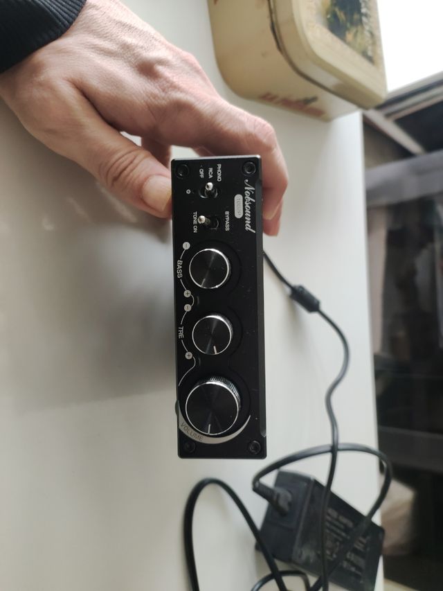 Amplificador tocadiscos