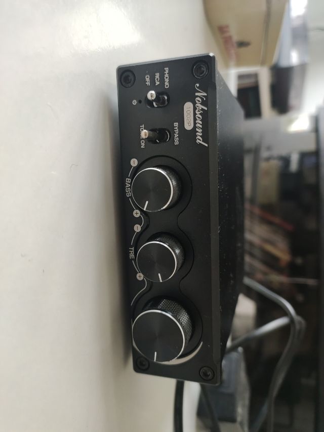 Amplificador tocadiscos