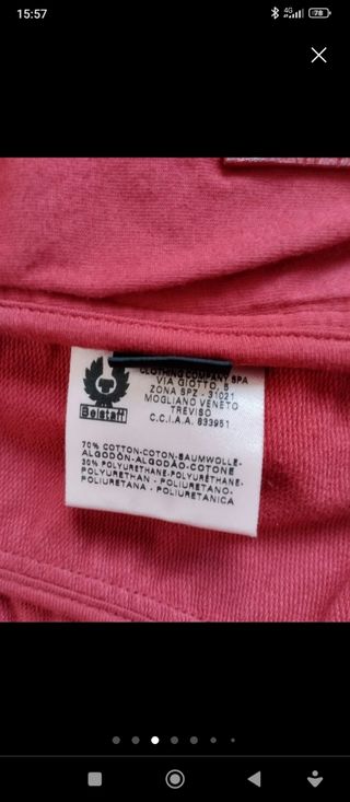 Belstaff Cazadora Nueva Original Mujer 