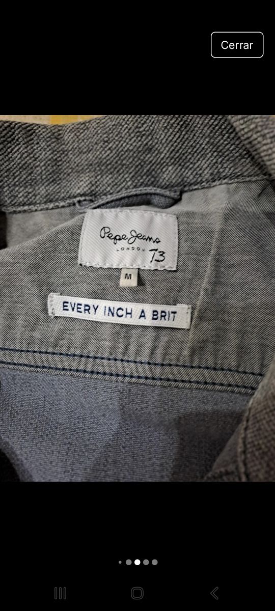 Chaqueta vaquera hombre Pepe