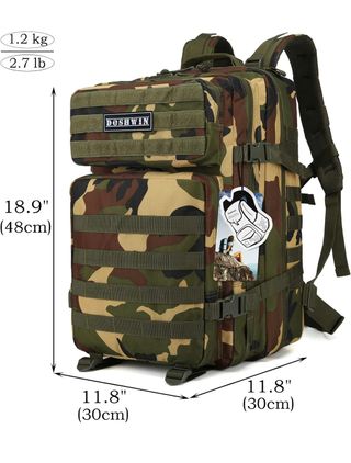 Mochila Táctica Militar Camuflaje Molle Assault Pa