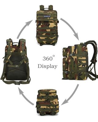 Mochila Táctica Militar Camuflaje Molle Assault Pa