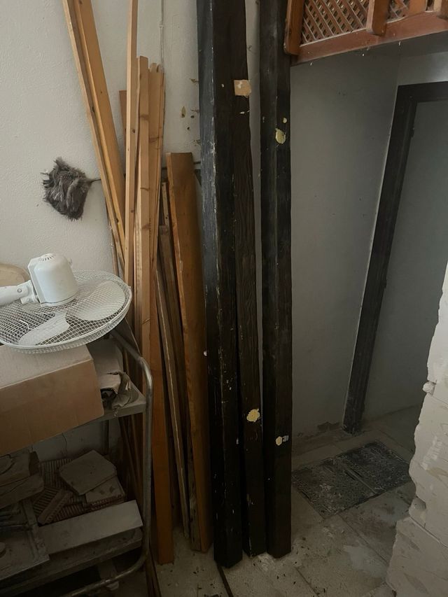 Falsas Vigas de madera 2’5 y 2’7 m de longitud