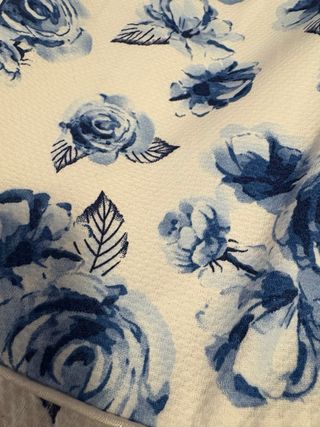 Vestido de fiesta estampado de flores niña