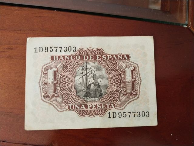 1953: Billete de una peseta