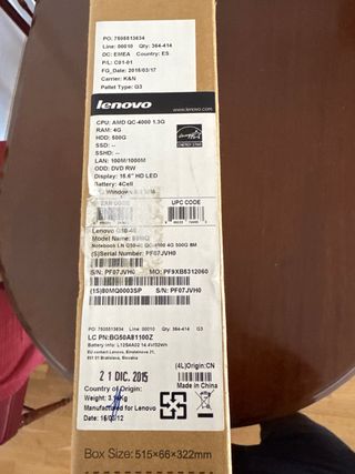 Ordenador / Sobremesa