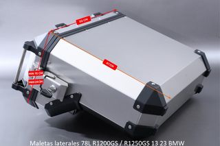 Maletas laterales 78L R1200GS / R1250GS 13 23 BMW