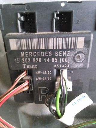 Centralita puerta derecha mercedes w203 