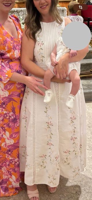 Vestido midi mujer mango