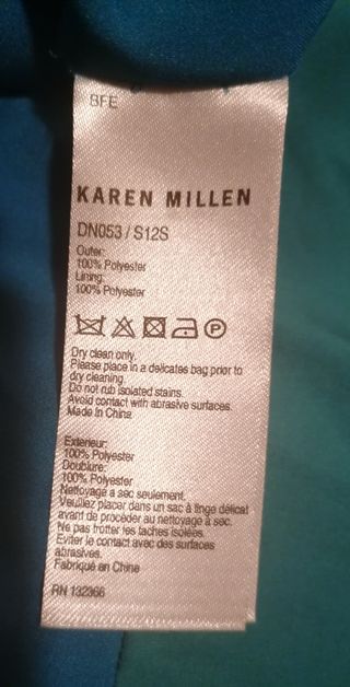 Vestido Karen Millen T42 Nuevo