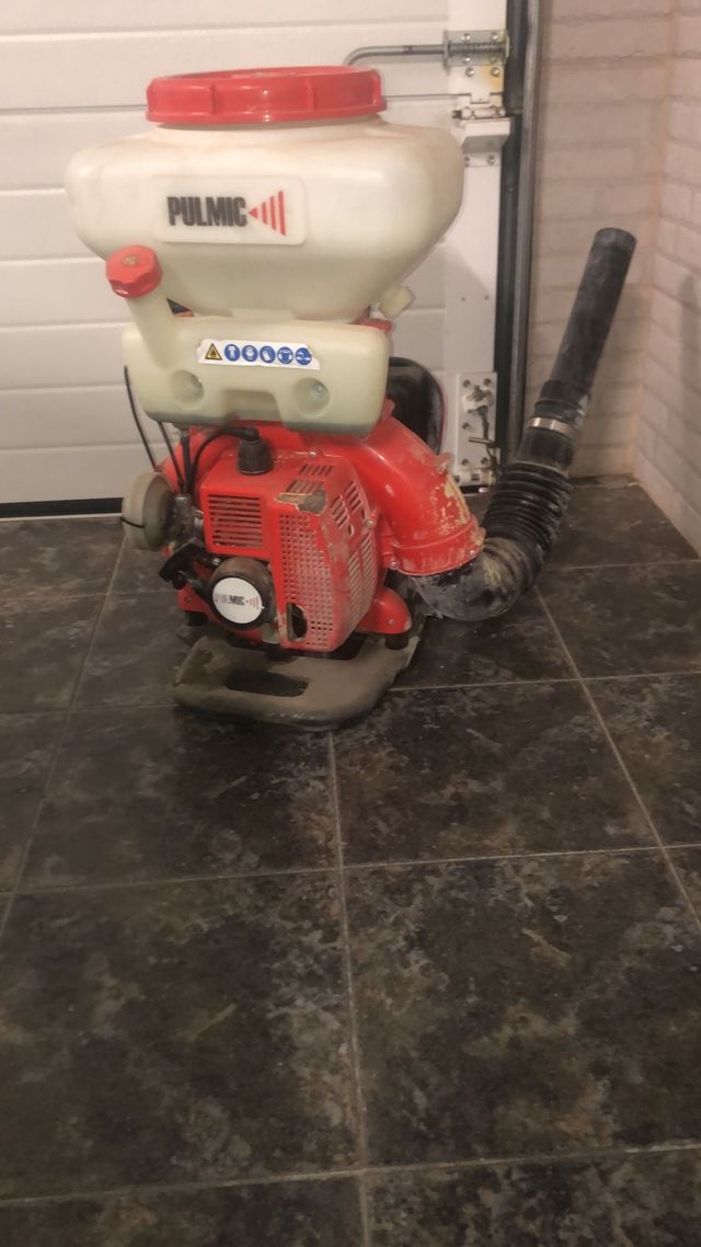 Maquina azufradora pulmic