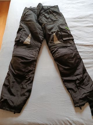 Pantalón cordura moto goretex tres tiempos talla32