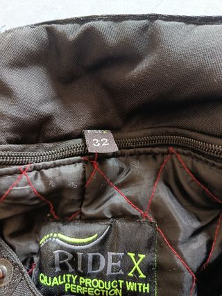 Pantalón cordura moto goretex tres tiempos talla32