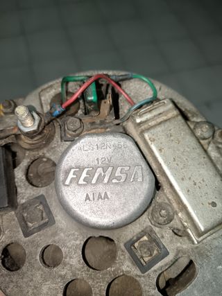 Alternador seat 131 modelo 12v 55 a