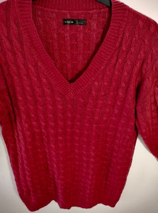 Lote 2 vestidos jersey cuello V.talla S