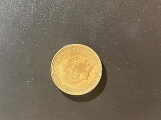 2.50 pesetas 1953 con defecto