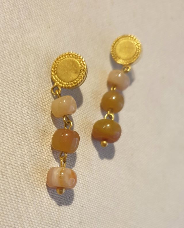 Pendientes de oro tumbaga