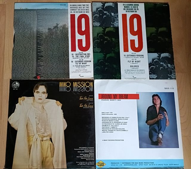 VINILOS DANCE ITALODISCO 80-90S--8