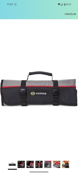 Funda enrollable para herramientas magma