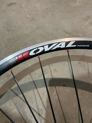 Rueda OVAL con cassette 10v