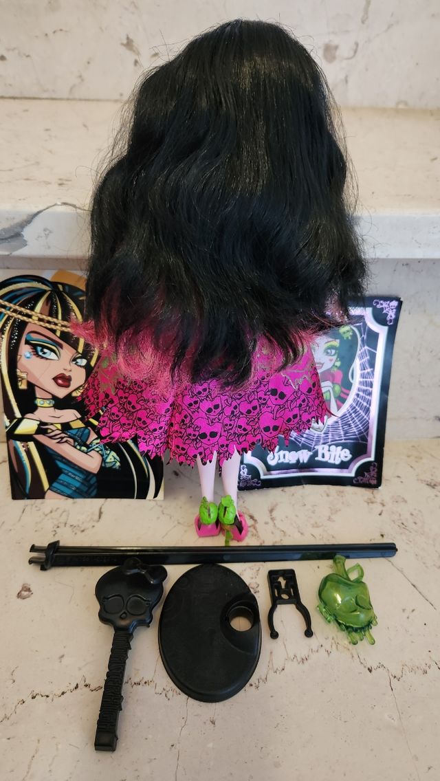 Monster high draculaura snow bite