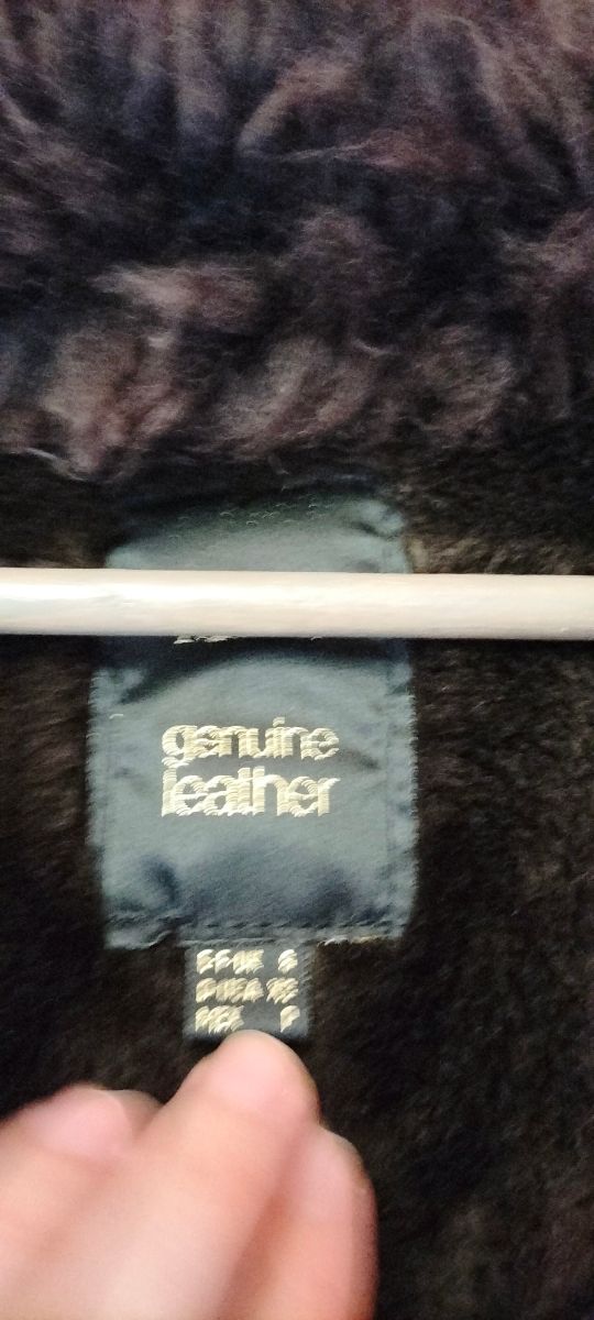 Chaquetón piel vuelta