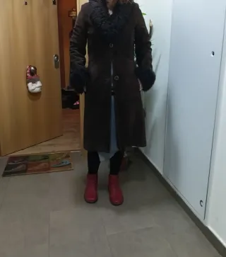 Chaquetón piel vuelta