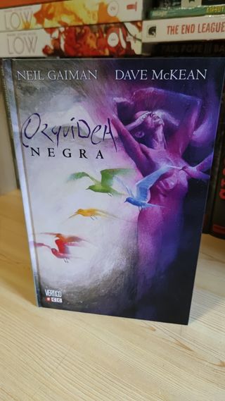 Orquídea Negra Neil Gaiman McKean ECC Comics