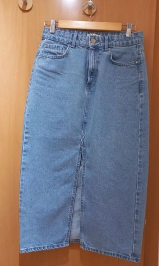 Falda denim Only