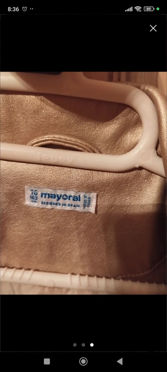 Chaqueta niña 14 añoy