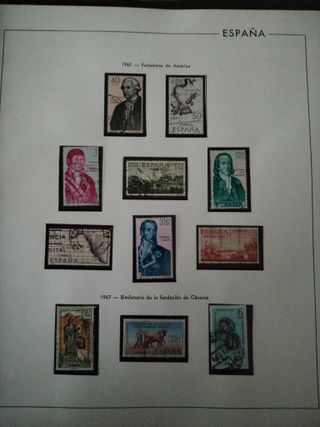 Colección filatelia